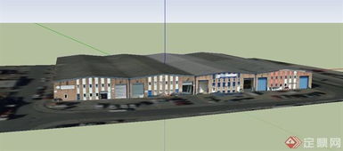 某单层五金建材厂建筑设计与家具布局解析
